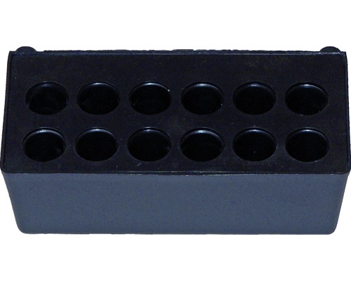 Systemhållare KÜPPER för körnare för håltavla 125mm svart