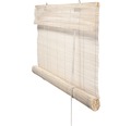 Rullgardin bambu Roll-up vit 60x180cm