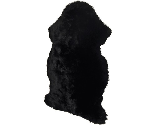 Fårskinn svart 90x60 cm