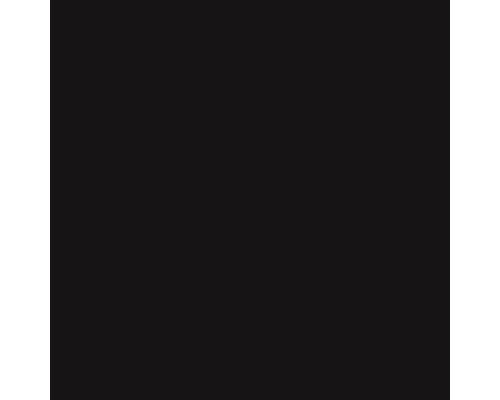 Kakel svart blank 15x15 cm