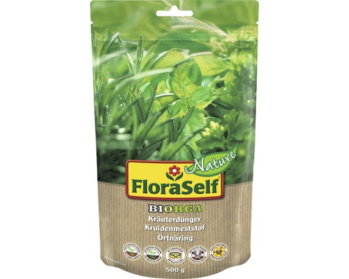 Kryddväxtnäring FLORASELF Nature Biorga 0,5kg vegan