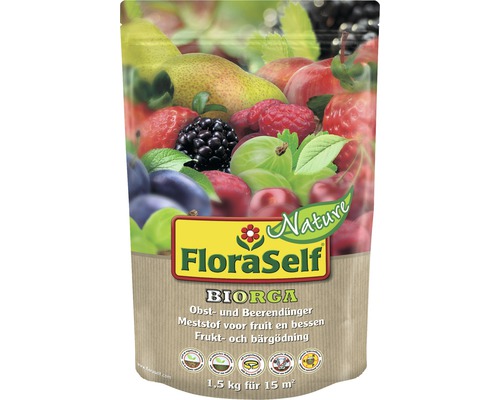 Frukt- och bärgödsel FLORASELF Biorga 1,5kg