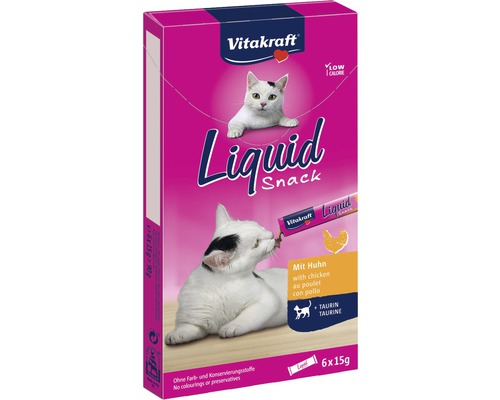 Kattgodis VITAKRAFT Cat Liquid Snack Taurin-0