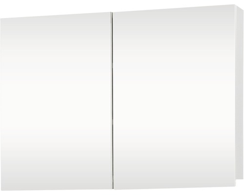 Spegelskåp BRIDA vit 67,5x50cm 2-dörrar
