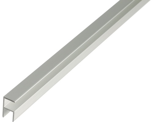 Hörnprofil KAISERTHAL självklämmande aluminium silver 10,9x20x1,5mm 1m