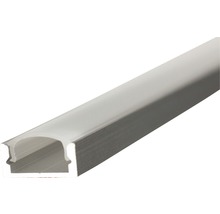 Aluminiumprofil till LED-list LP7 BxH 16x8,8mm 2m-thumb-0