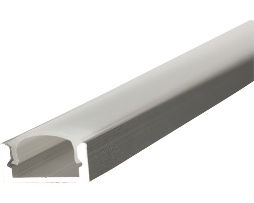 Aluminiumprofil till LED-list LP7 BxH 16x8,8mm 2m-0