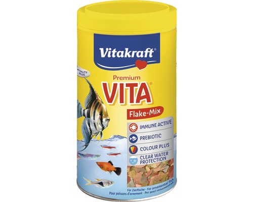 Fiskfoder VITAKRAFT Premium flingor 1l-0