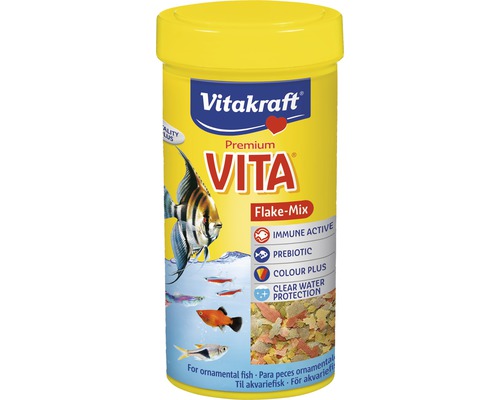 Dammfoder VITAKRAFT Premium Flake mix 250ml