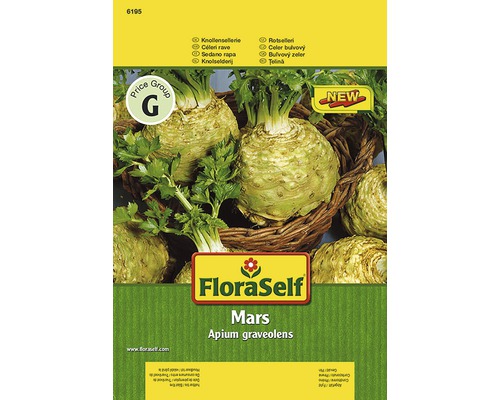 Grönsaksfrö FLORASELF Rotselleri Mars