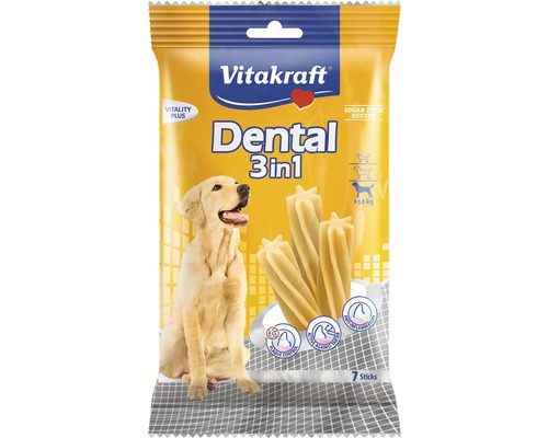 Fodertillskott VITAKRAFT Dental 3in1 medium 180g