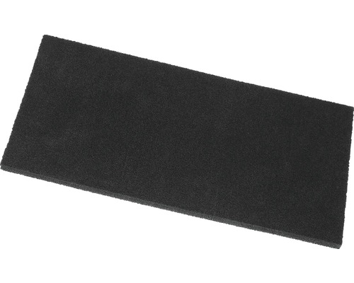 HAROMAC Kautschukplatta 10 mm svart