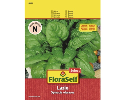 Grönsaksfrö FLORASELF Spenat Lazio