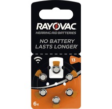 Knappcellsbatteri RAYOVAC Acoustic 13 6-pack-thumb-0