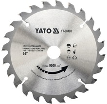 Cirkelsågklinga YATO YT-60480 HM 160x2,2x20mm 24T-thumb-1