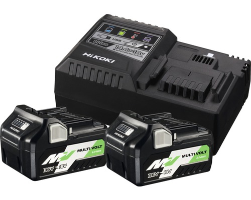 Batteripaket HIKOKI 2x BSL36A18 36V + laddare UC18YSL3 Batteripaket HIKOKI 2x BSL36A18 36V + laddare UC18YSL3