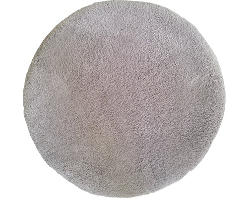 Shaggy Wellness Rund 80cm taupe