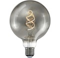 COTTEX LED-lampa Curly filament smoke E27, 4W 150lm stepdim