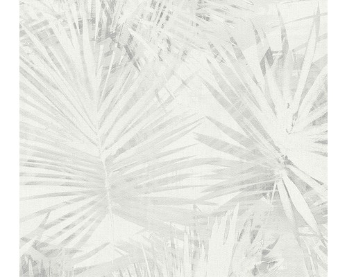 Tapet A.S. CRÉATION Palmblad grå-vit 10,05x0,53cm-0