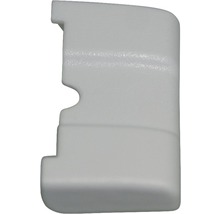 Väggkonsolskydd av plast vit-thumb-0