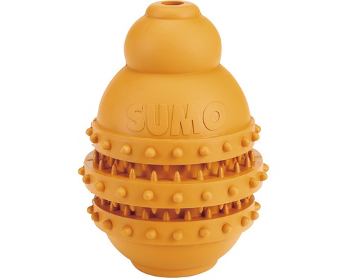Hundleksak KARLIE Sumo Play Dental 9x9x12cm orange