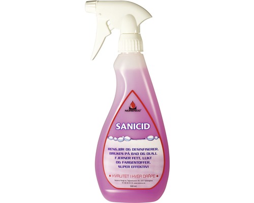 Rengöringsmedel NORENCO Sanicid 500 ml-0