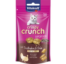 Kattgodis VITAKRAFT Crispy Crunch Kalkon/Chia 60g-thumb-0