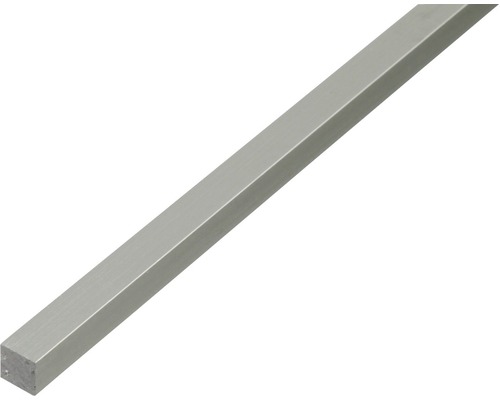 Fyrkantsstav KAISERTHAL aluminium silver eloxerad 16x16mm 1m