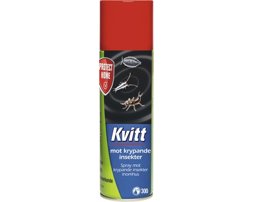 Bekämpningsmedel Kvitt spray mot krypande insekter 400ml