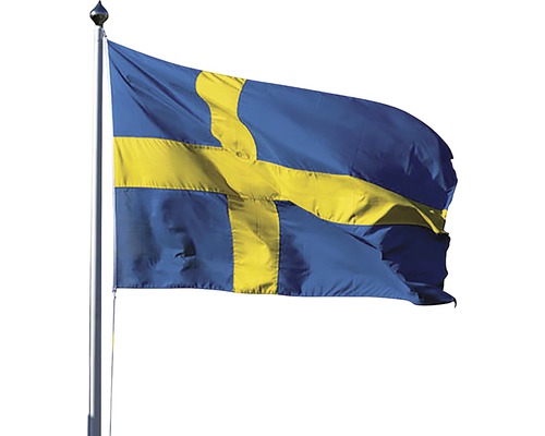 Flagga Sverige 90cm polyester