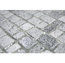 Mosaik glas grå/svart-thumb-1