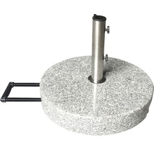 Parasollfot GARDEN PLACE 60kg granit för parasoller med 38/48mm stång inkl. 2 adapters-thumb-0