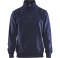 Sweatshirt BLÅKLÄDER med krage marinblå strl. XL