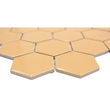 Mosaik Hexagon HX 570 32,5x28,1 cm orange matt-thumb-1