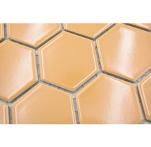 Mosaik Hexagon HX 570 32,5x28,1 cm orange matt-thumb-3
