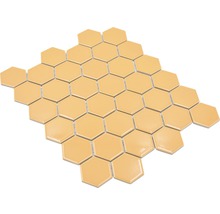 Mosaik Hexagon HX 570 32,5x28,1 cm orange matt-thumb-5