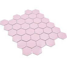 Mosaik HX 520 Hexagon 32,5x28,1 cm gammelrosa glans-thumb-4