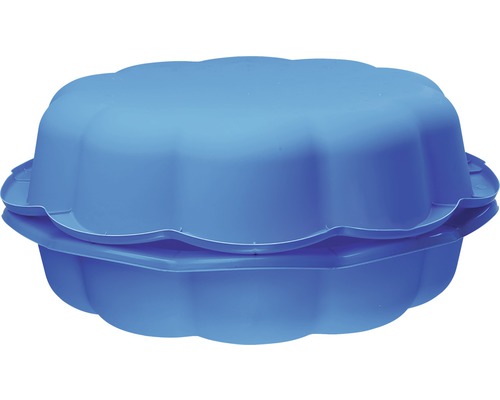 Sandlåda och badbassäng för barn plast 94x91x22cm blå