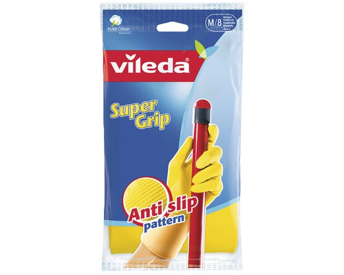 Gummihandske VILEDA SuperGrip strl. M-0