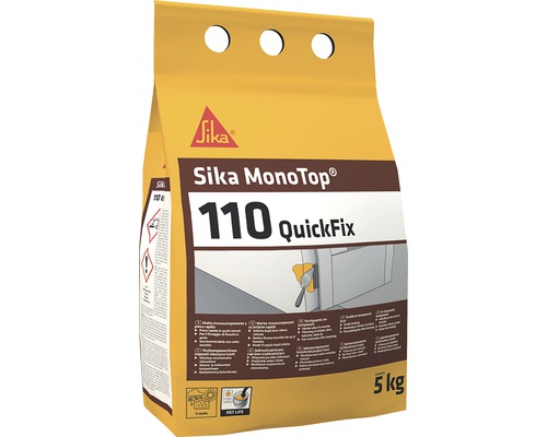 Reparationsbruk SIKA Monotop 110 quickfix snabbhärdande 5kg