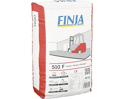 Flytspackel FINJA 510 Fiber Industri 20kg