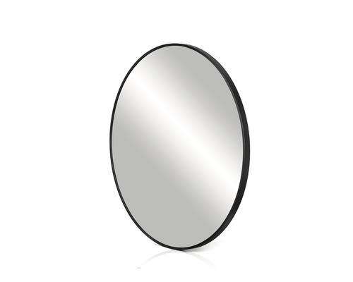 Spegel CORDIA Round Line svart 40 cm