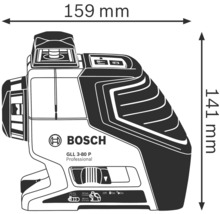 Linjelaser BOSCH PROFESSIONAL GLL 3-80-thumb-4