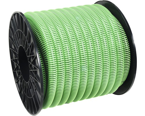 Spiralsugslang PVC pump 1'' grön metervara-0