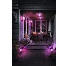 Pollare PHILIPS Hue Econic white and color ambiance 15W 1150lm IP44 100x16,3cm svart-thumb-5