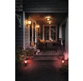 Vägglykta PHILIPS Hue Econic white and color ambiance 15W 1150lm IP44 svart