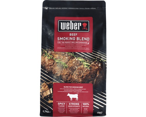 Rökningschips WEBER Wood Chip Blend Beef 0,7kg