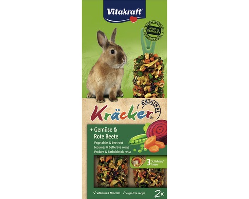Kaningodis VITAKRAFT Kräcker grönsak 2st