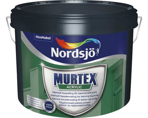Fasadfärg NORDSJÖ Murtex Acrylic vit 2,5L