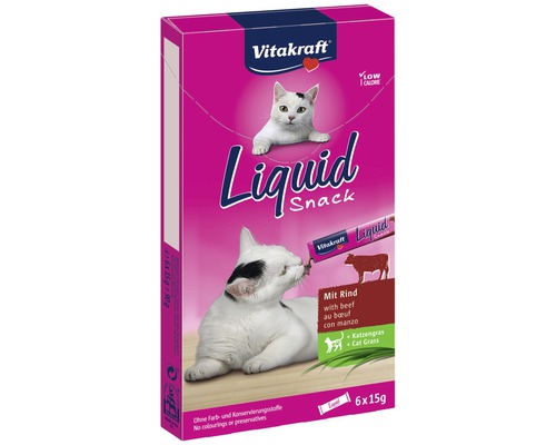 Kattgodis VITAKRAFT Cat Liquid Snacks nöt